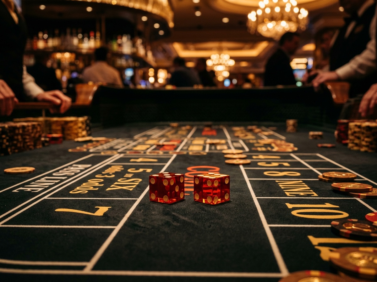 Dés de casino